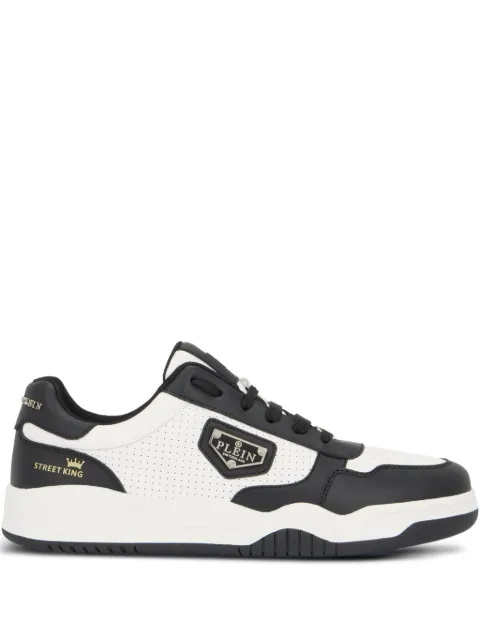 Philipp Plein perforated-detail low-top sneakers