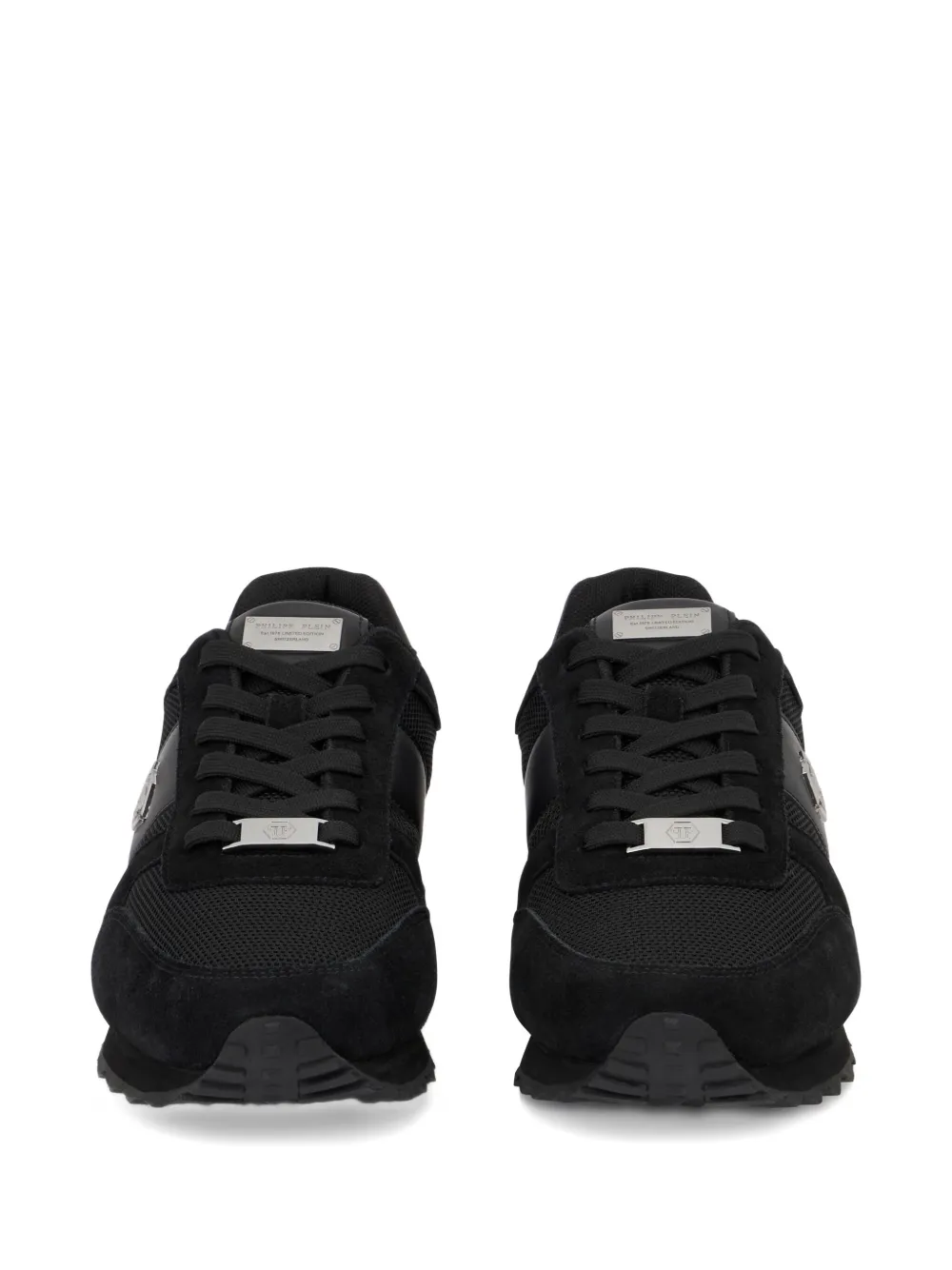 Philipp Plein Portofino Runner Hexagon low-top sneakers Zwart