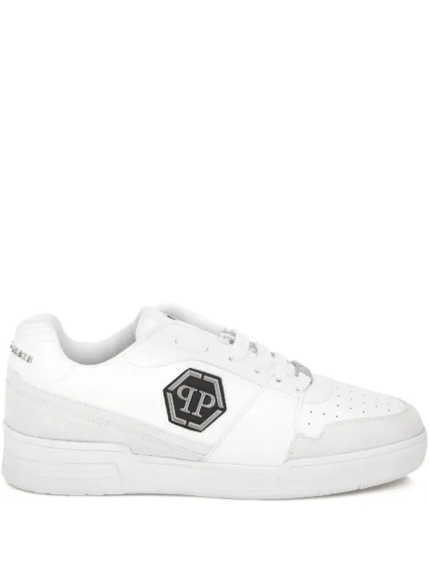 Philipp Plein Sneakers mit Logo-Schild