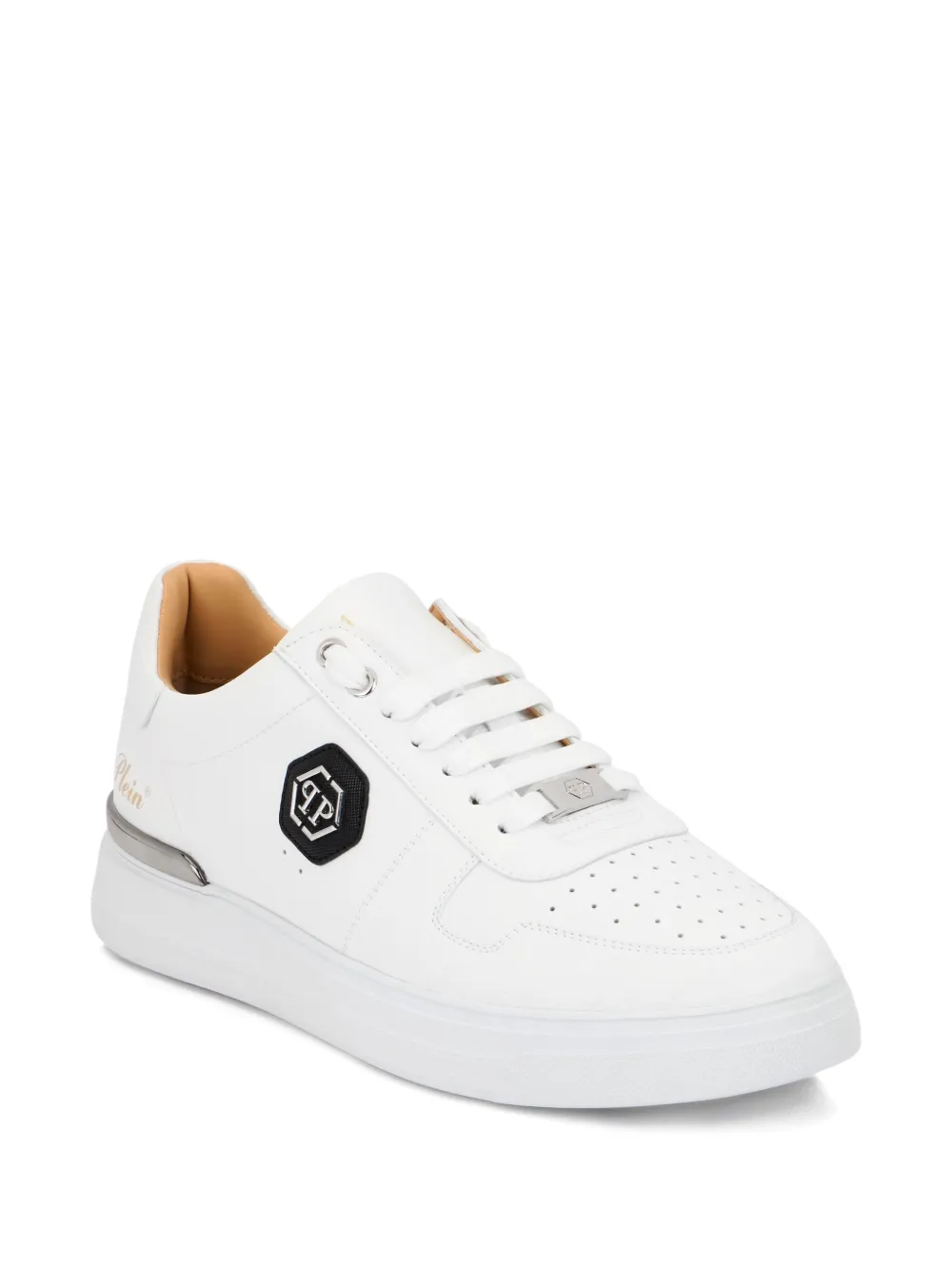 Philipp Plein T-REX logo plaque trainers | Low-Tops | Image 2