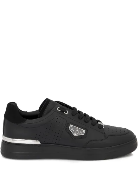 Philipp Plein triangle plaque low-top trainers