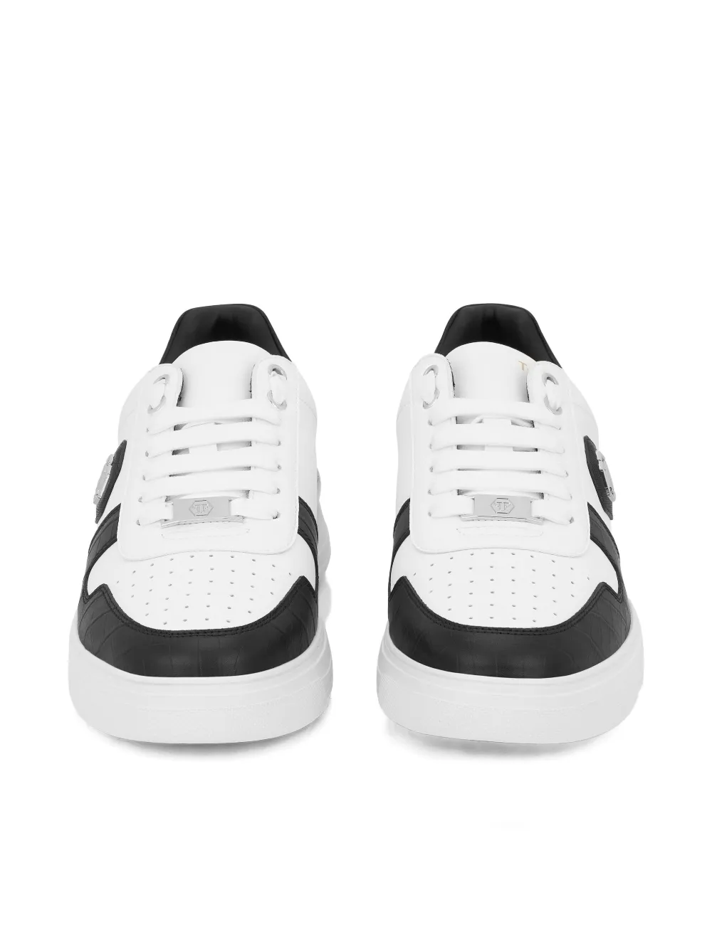 Philipp Plein T-rex Logo Plaque Trainers In Multi