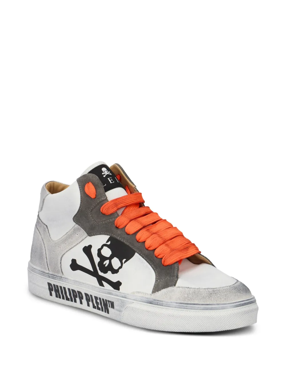Philipp Plein x Retrokickz skull hi top trainers | High-Tops | Image 2