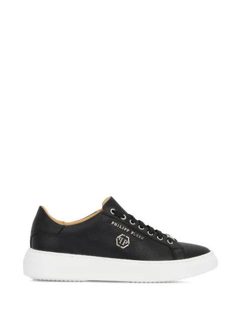 Philipp Plein tenis con logo hexagonal