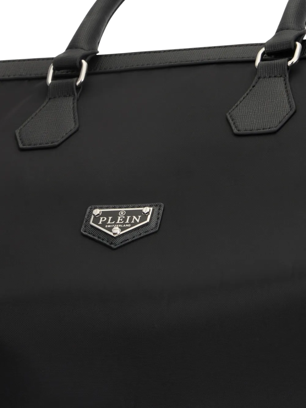 Philipp Plein Weekend reistas met logoplakkaat Zwart