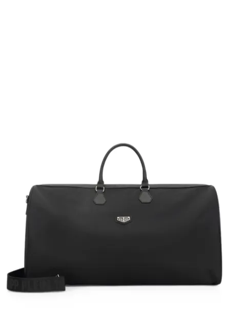 Philipp Plein logo-plaque weekend luggage bag