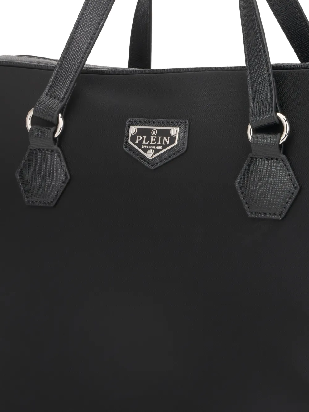 Philipp Plein Laptoptas met logoplakkaat Zwart