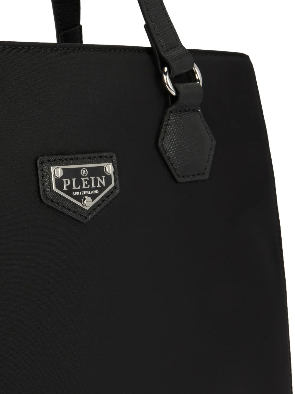 Philipp Plein Heuptas met logoplakkaat Zwart