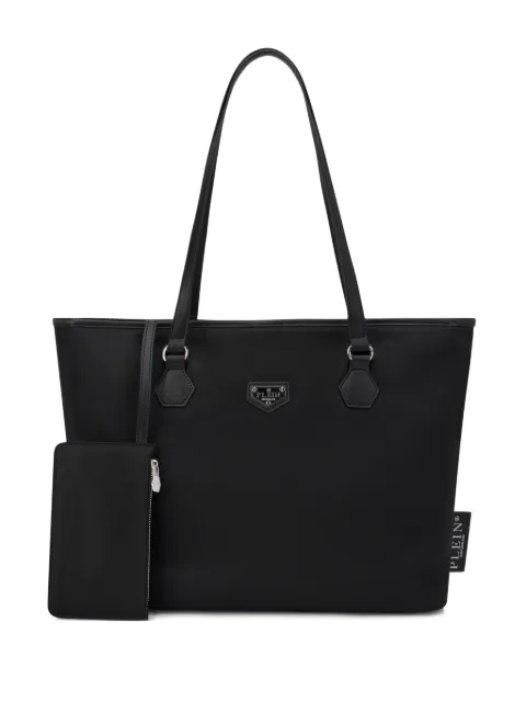 Philipp Plein logo-plaque tote bag