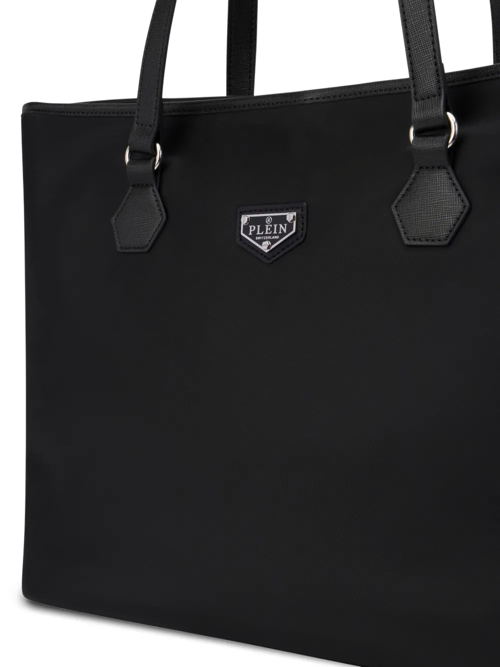 Philipp Plein Heuptas met logoplakkaat Zwart