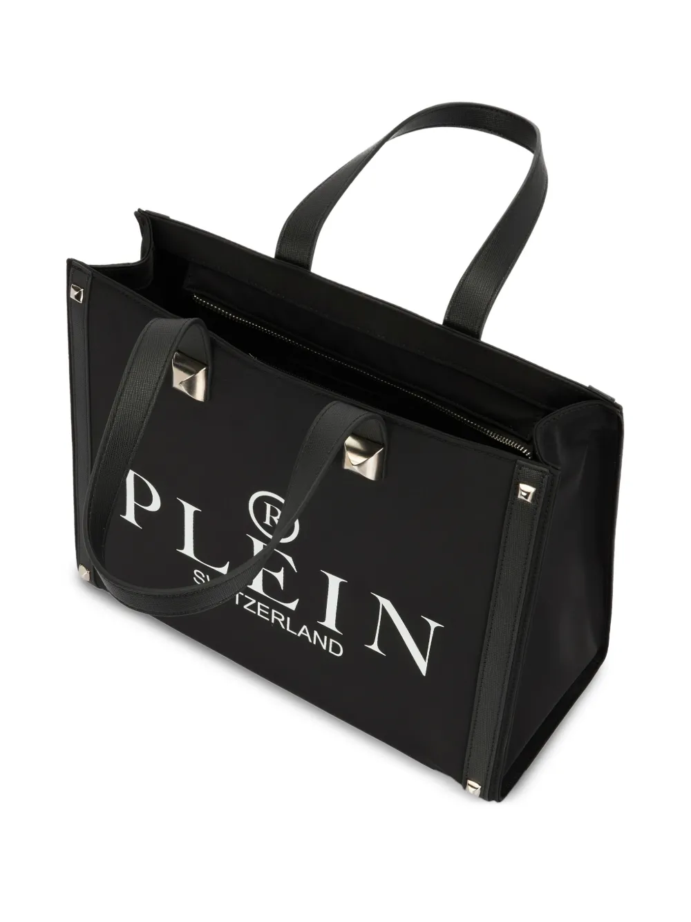 Philipp Plein Shopper met logoprint Zwart