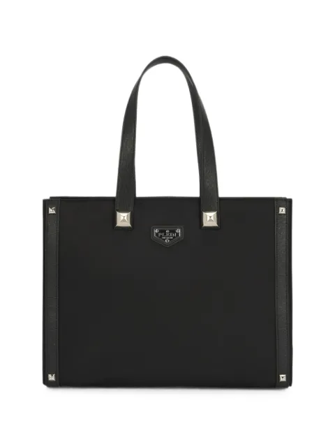 Philipp Plein logo-print tote bag