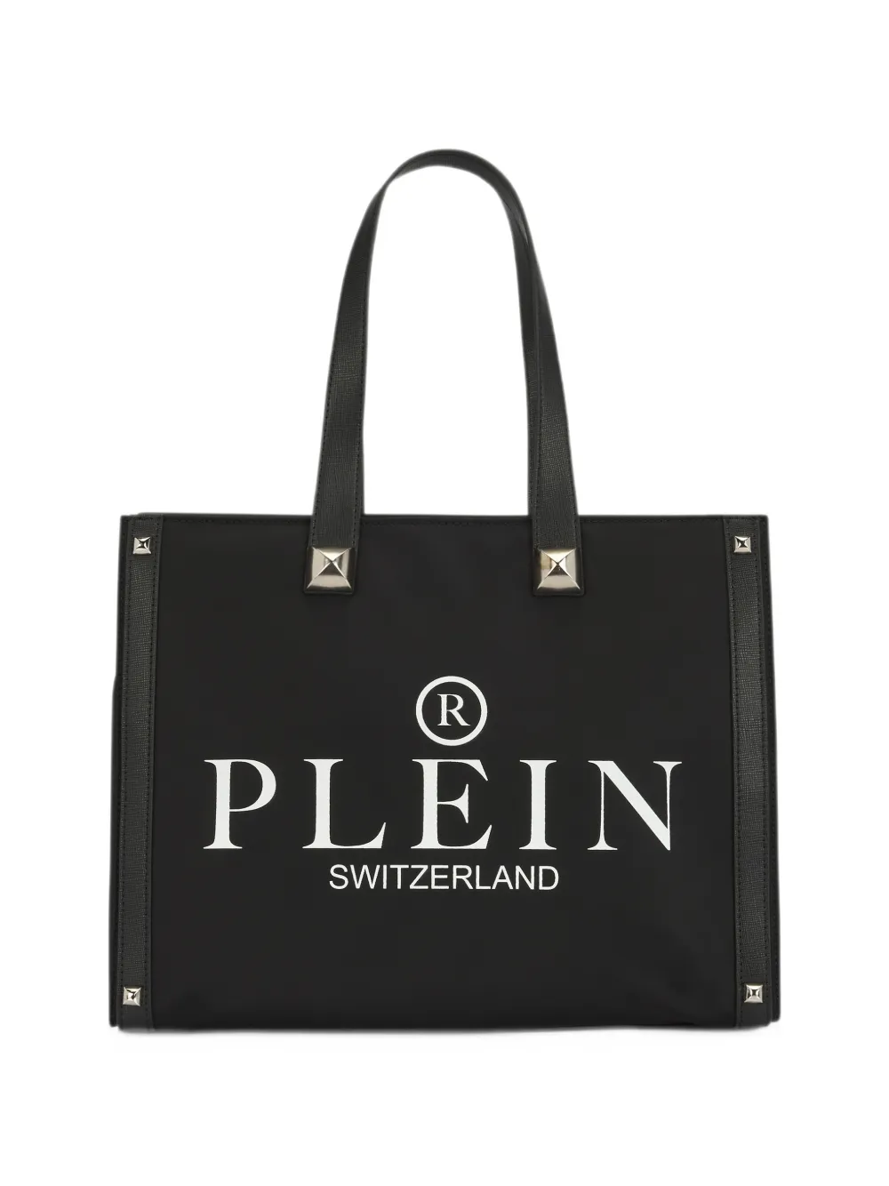 Philipp Plein Borsa tote con stampa - Nero