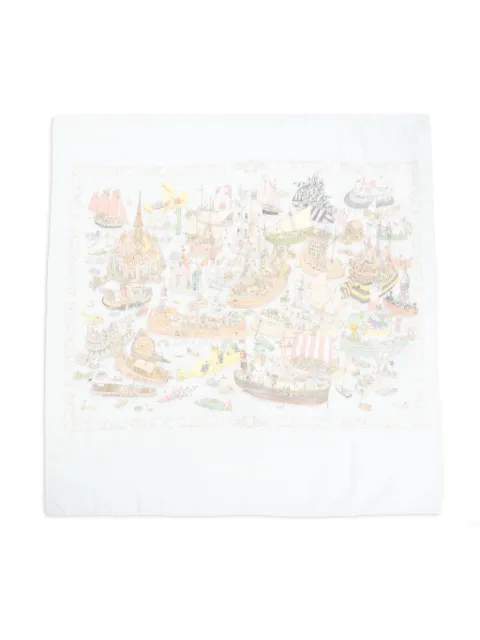 Atelier Choux graphic-print blanket