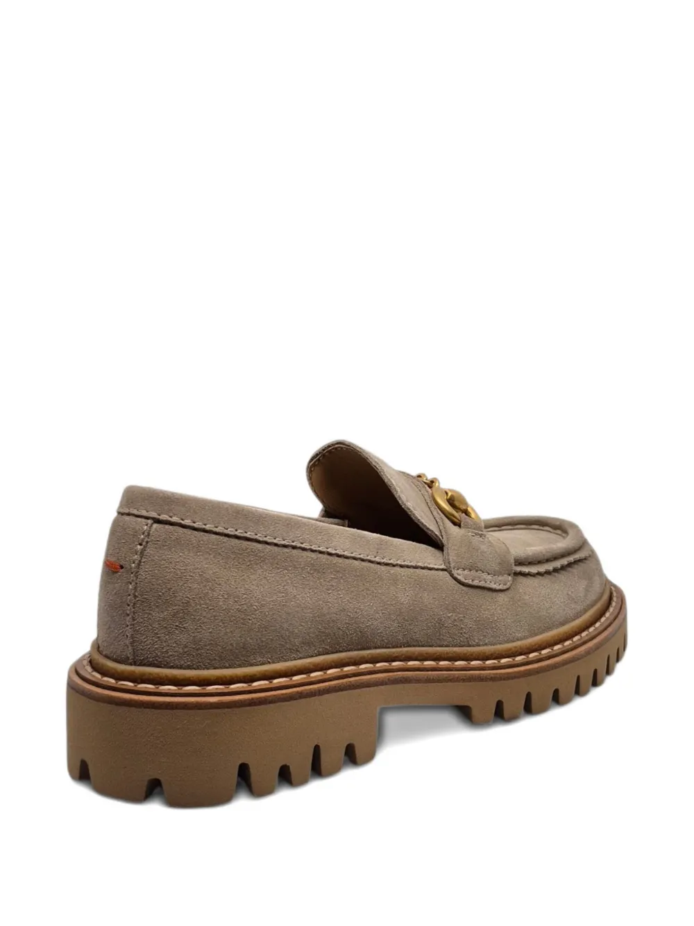 Henderson Baracco 35mm Suede Loafers In Neutral