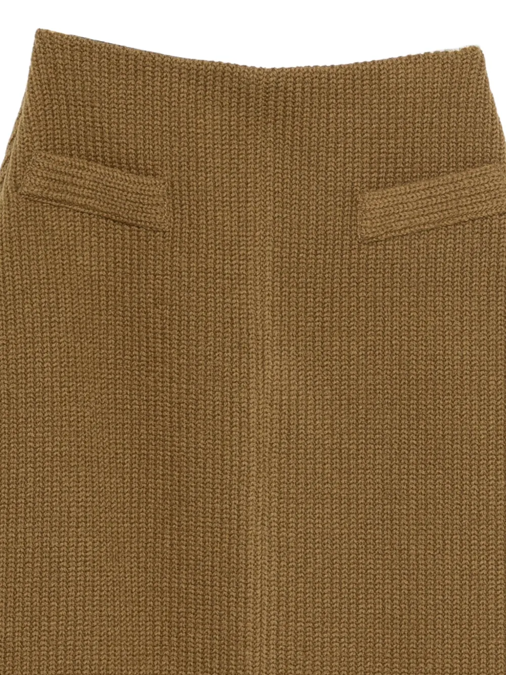 Tela Gebreide midi-rok Groen