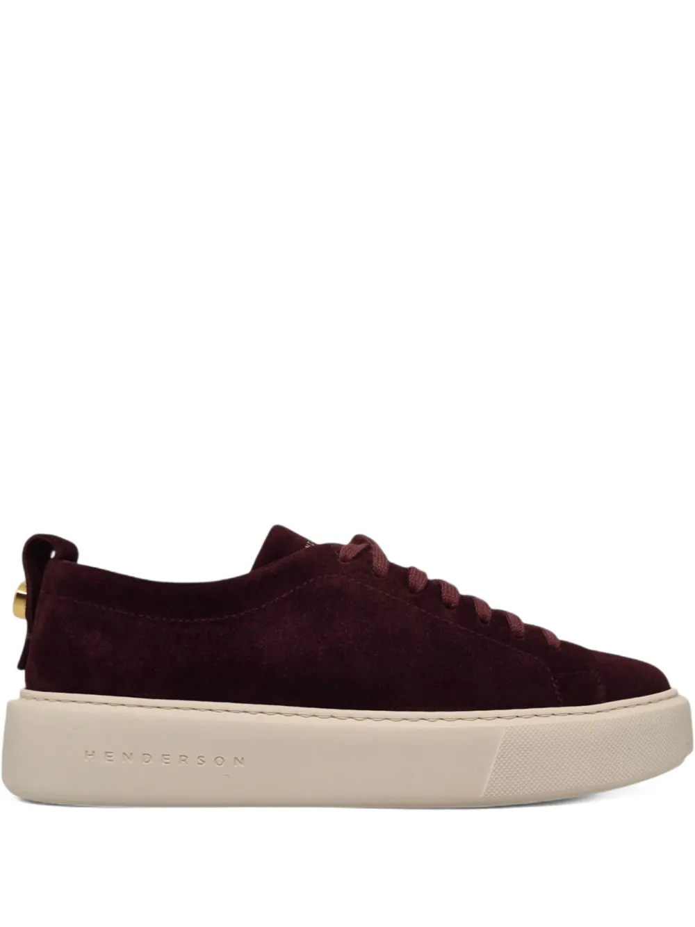 Henderson Baracco 30 mm sneakers met plateauzool Rood