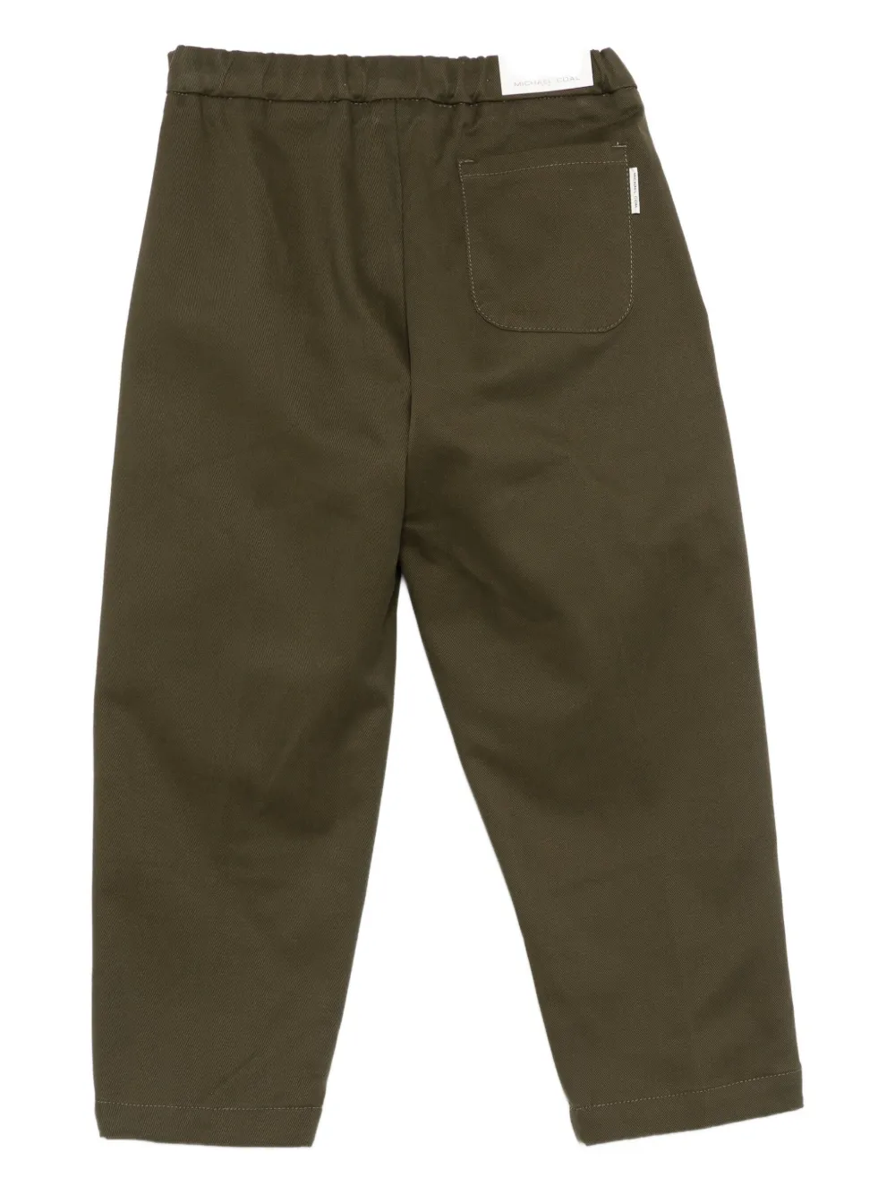 Michael Coal Seam-detail Trousers In Green
