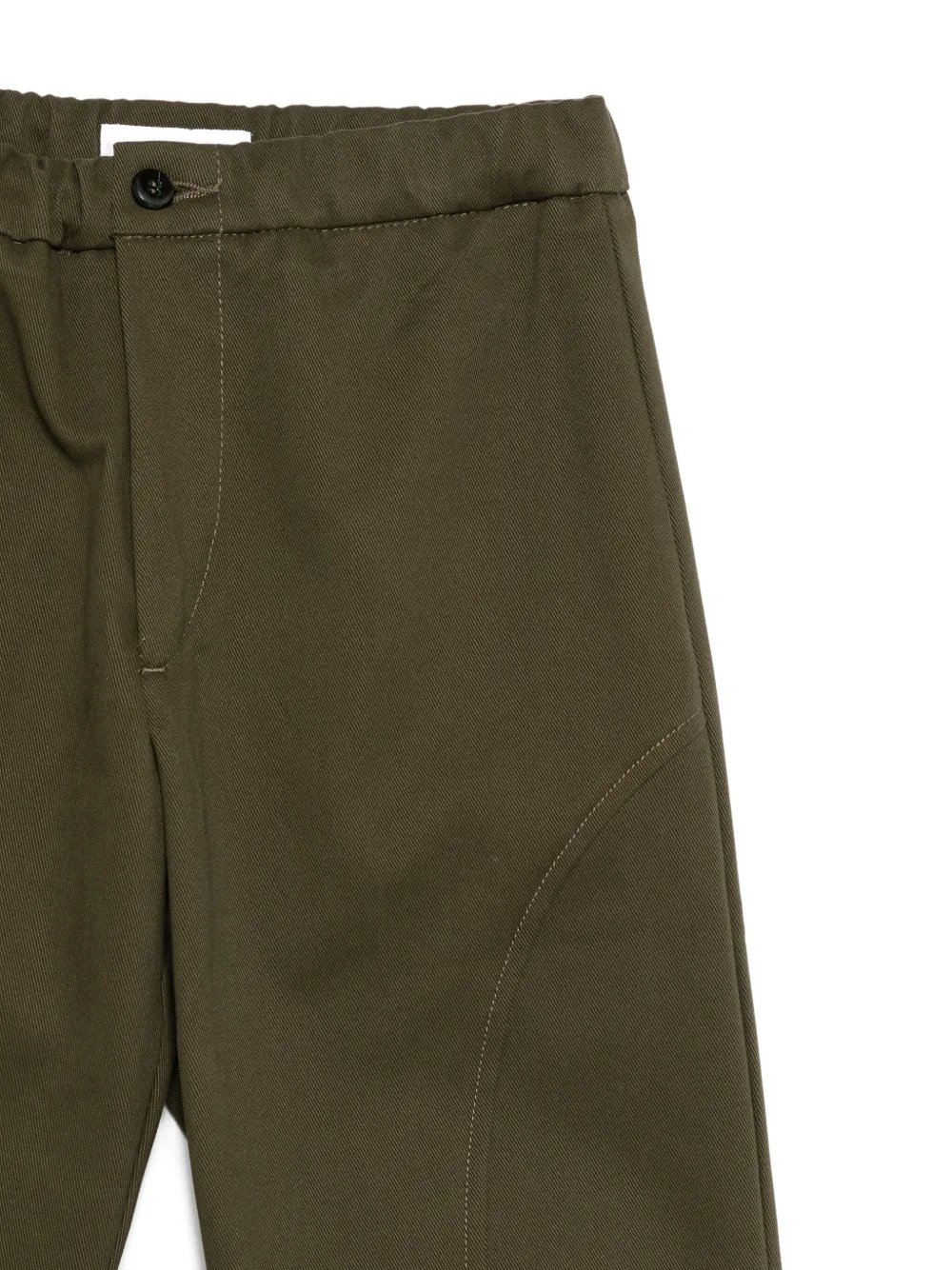 Michael Coal Seam-detail Trousers In Green