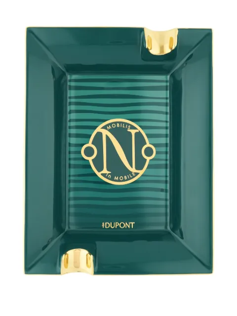 S.T. Dupont striped rectangular ashtray