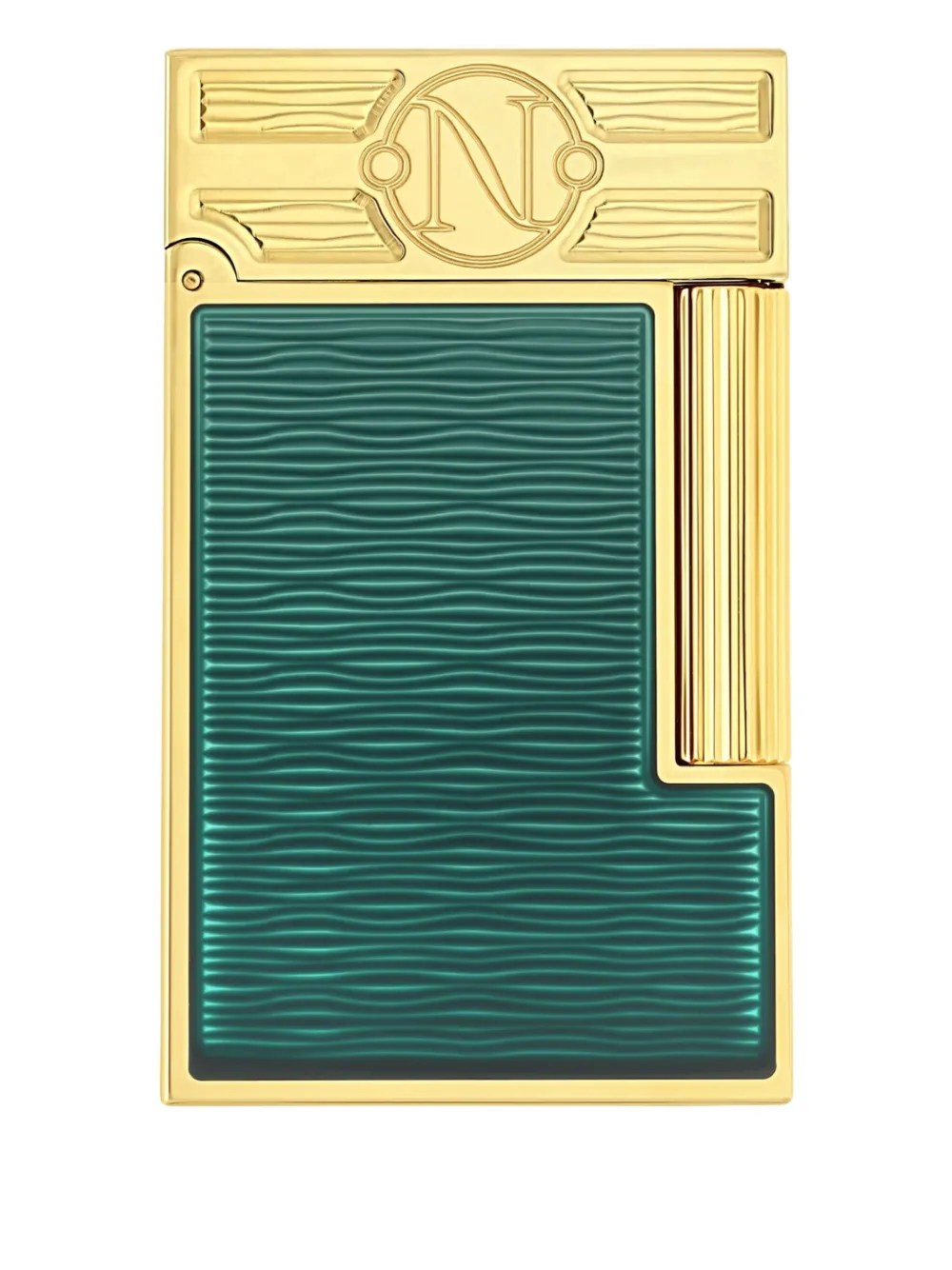 S.T. Dupont Ligne 2 embossed-detail lighter | dorado | Image 1