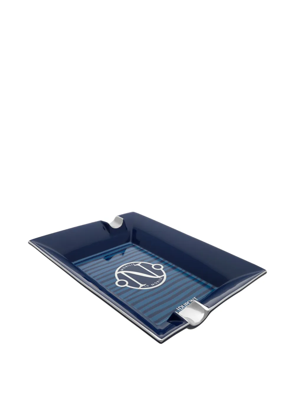 S.T. Dupont striped-pattern ashtray | Blue | Image 1