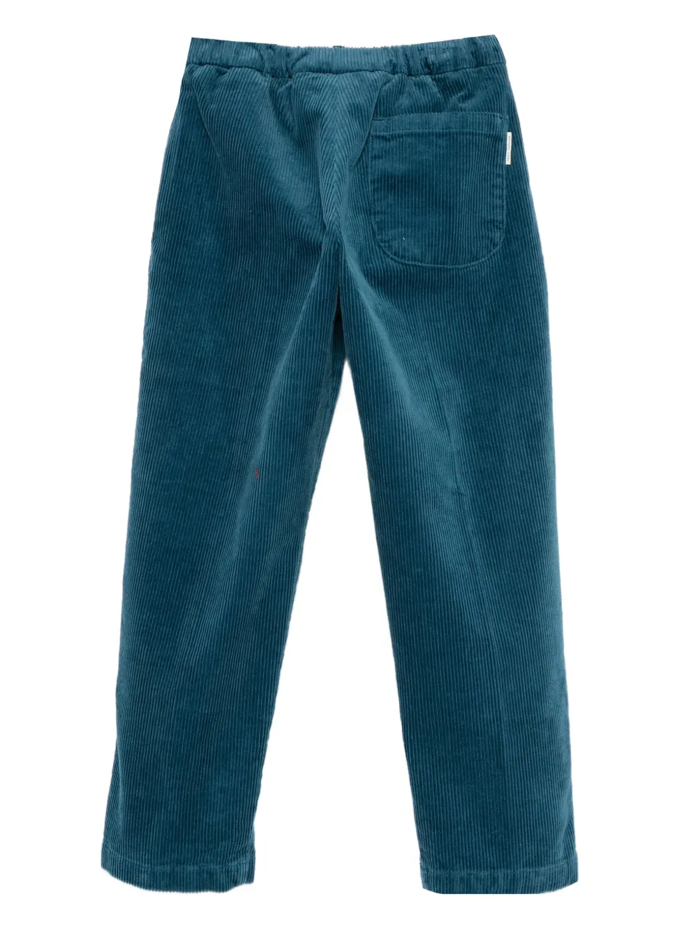 Michael Coal Corduroy Panelled Trousers In Blue