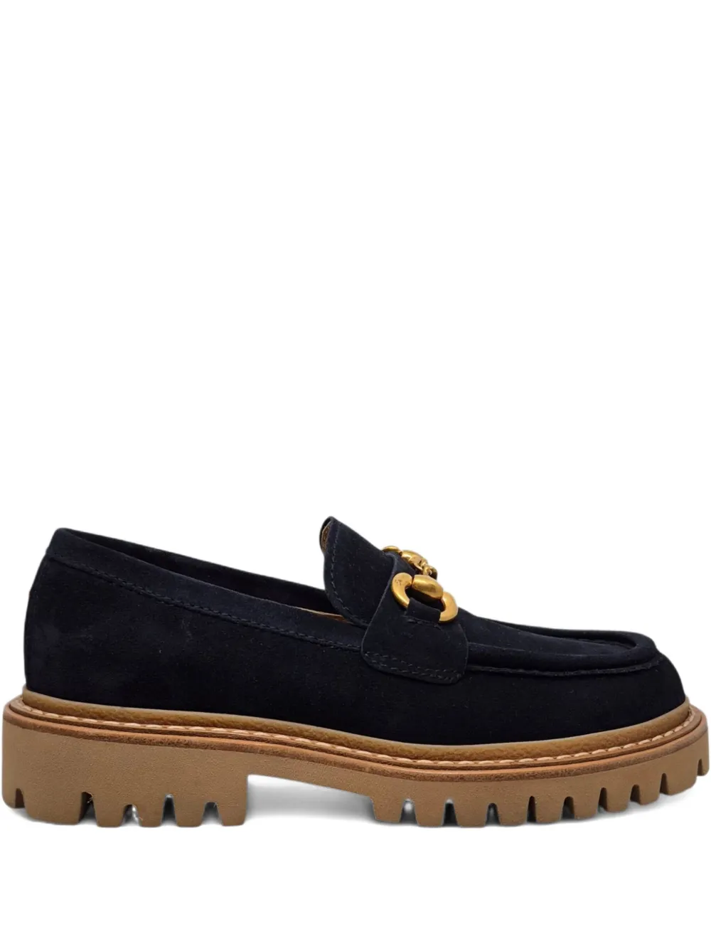 Henderson Baracco 35mm Suede Loafers In Black