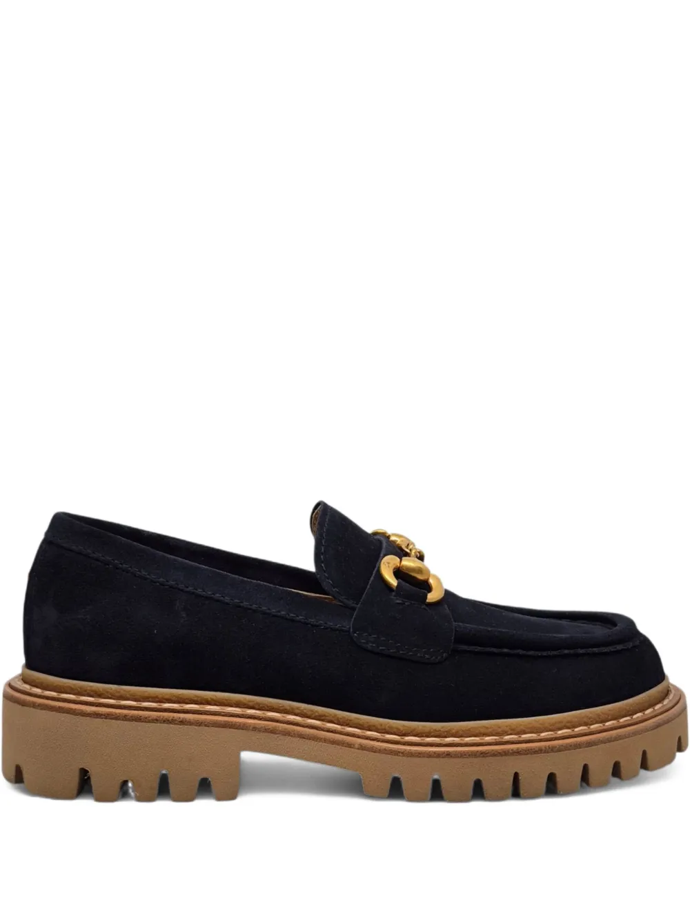 Henderson Baracco 35 mm suède loafers Blauw