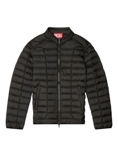 Diesel W-Pilot zip-up padded jacket