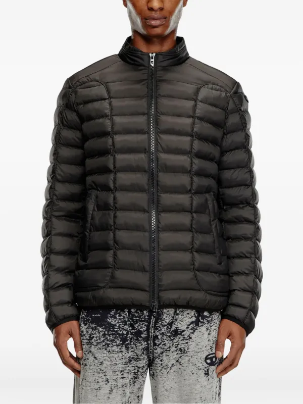 Diesel W-Pilot パデッドジャケット | ブラック | FARFETCH JP