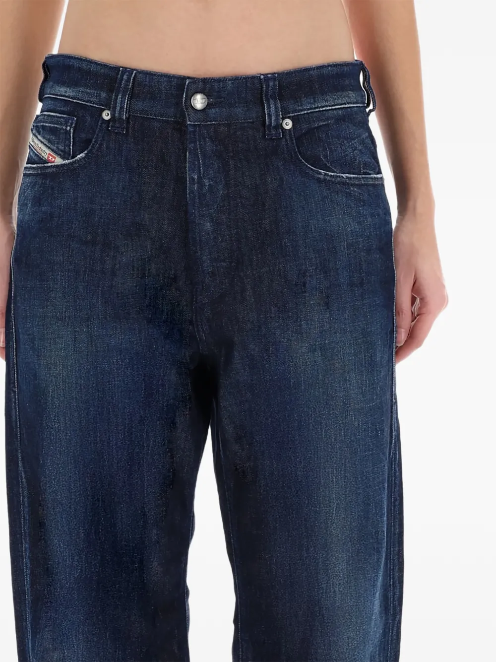 Diesel Pocket denim jeans Blauw