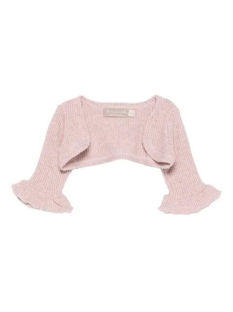 La Stupenderia ruffled-detail cardigan