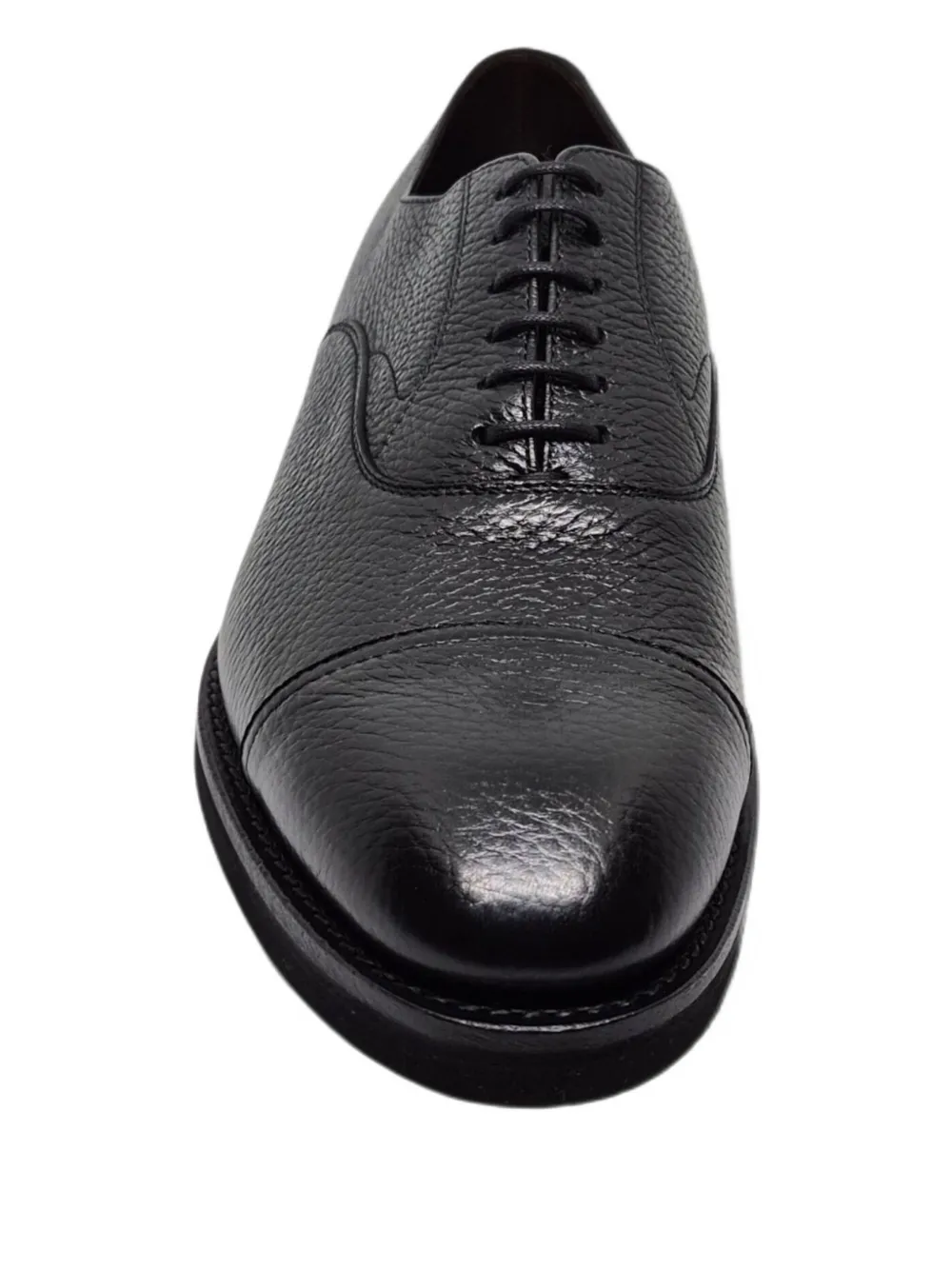 Henderson Baracco Oxford schoenen met textuur Zwart