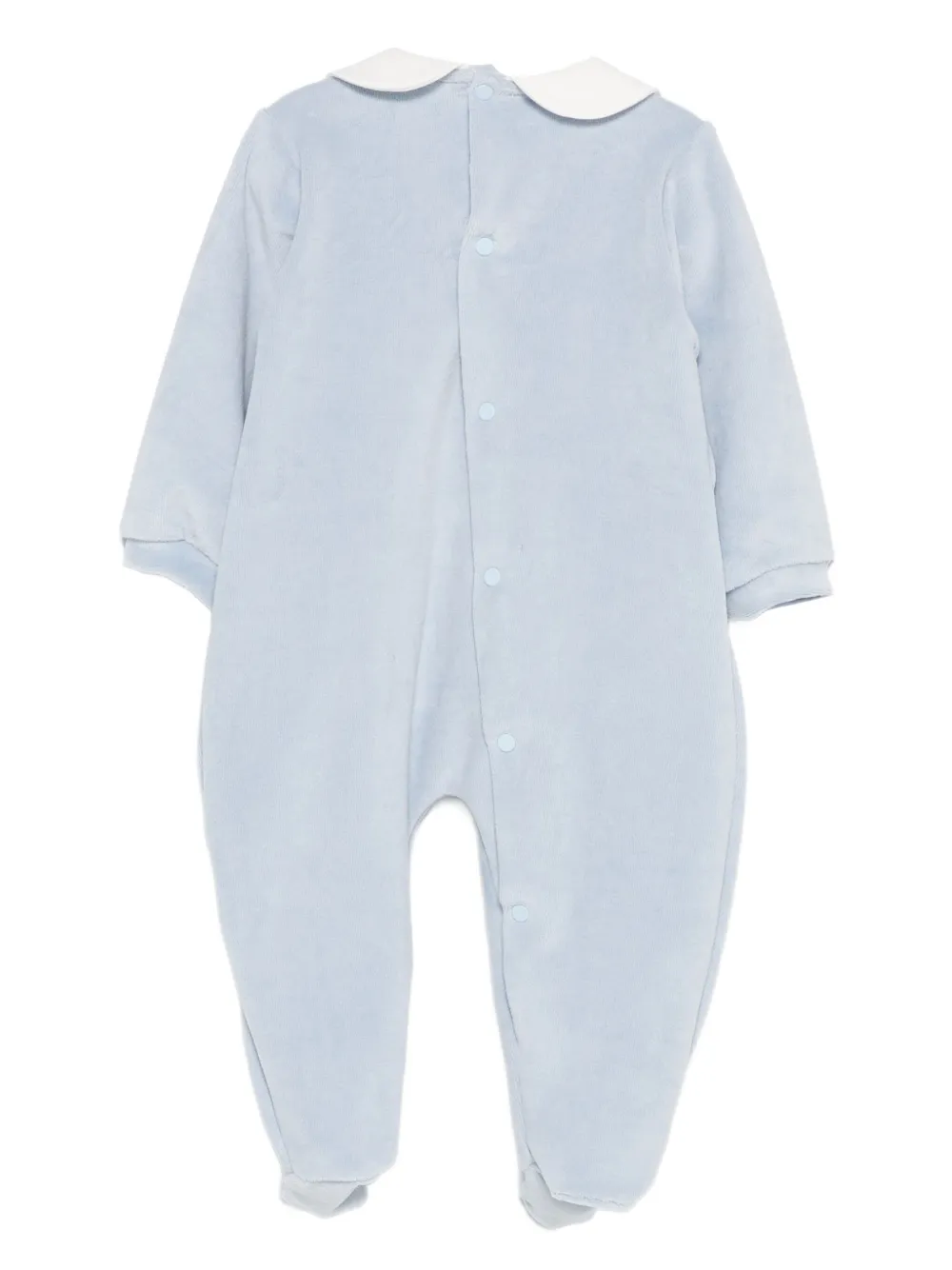 La Stupenderia Pyjama met borduurwerk - Blauw