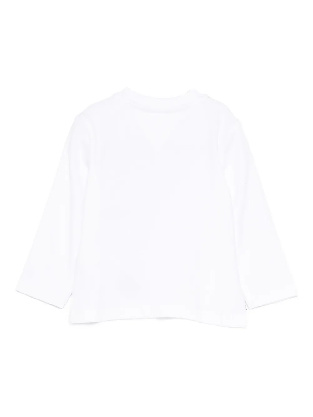 Tommy Hilfiger Junior Logo-print T-shirt In White