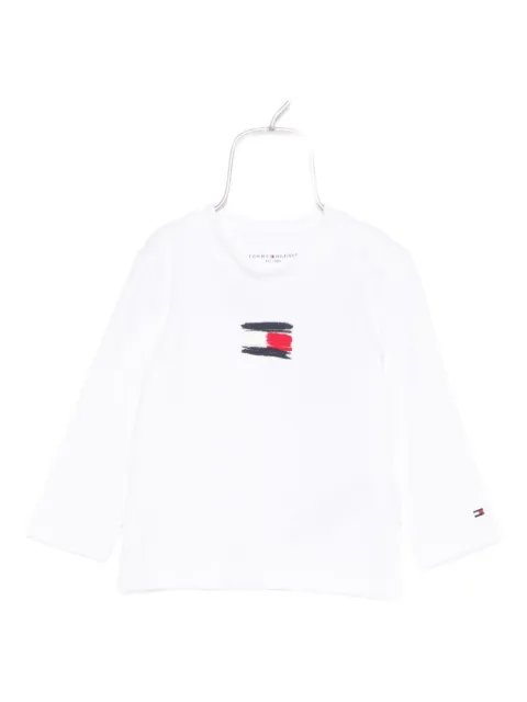 Tommy Hilfiger Junior camiseta con logo estampado