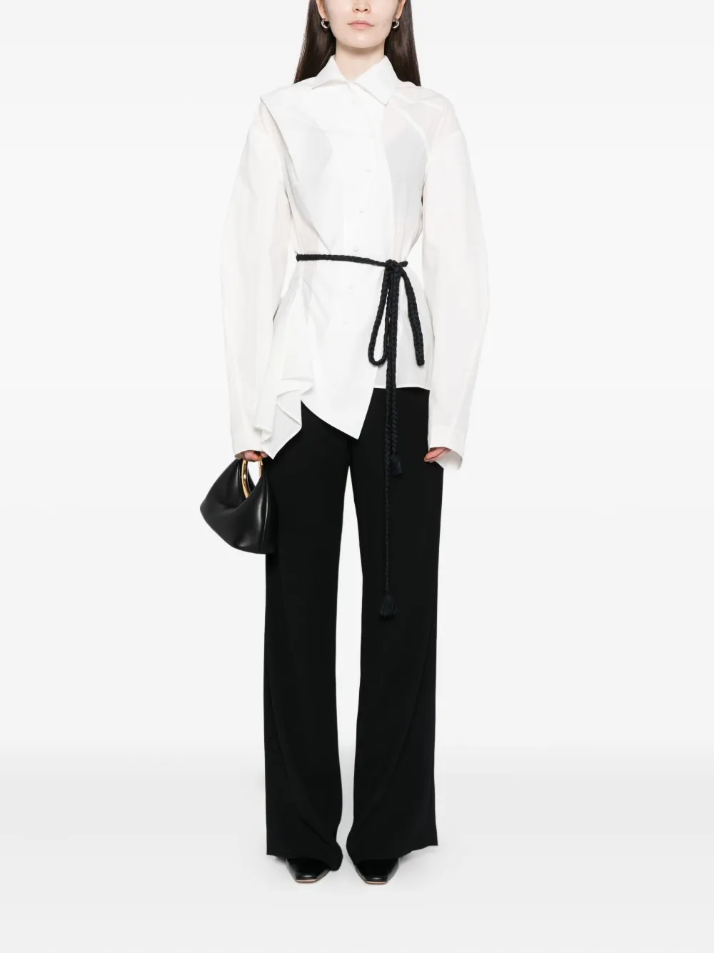YEHUAFAN Katoenen blouse - Wit