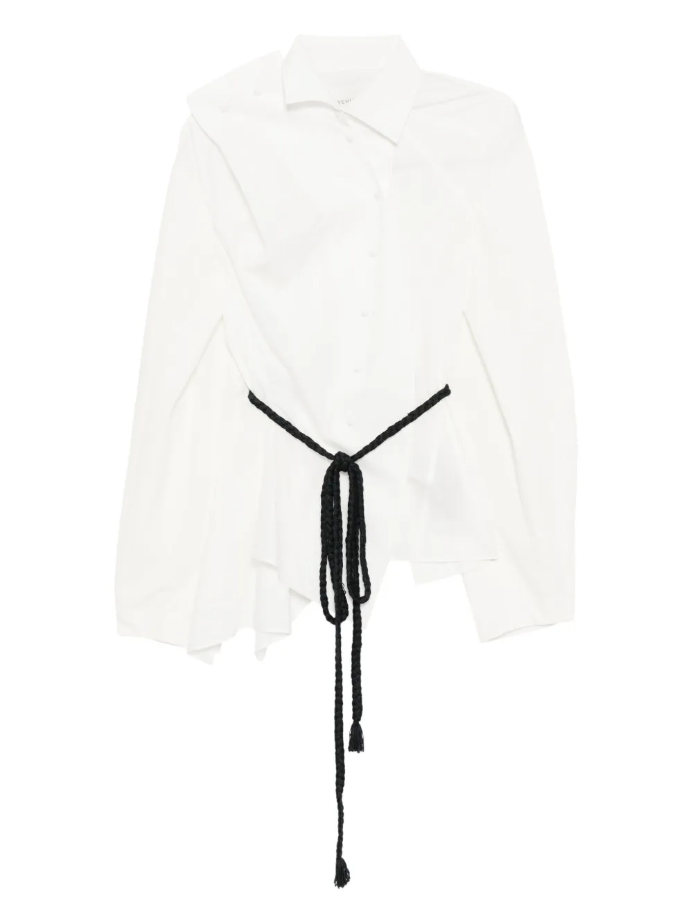 YEHUAFAN camisa de algodón | blanco | Image 1