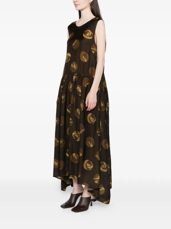 Uma Wang Moulay Dress | Brown