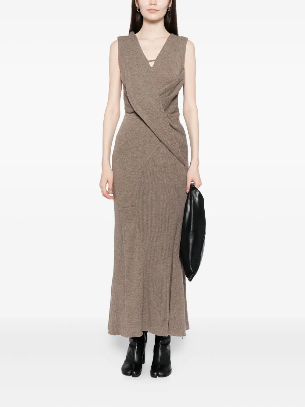 YEHUAFAN Kasjmier jurk - Beige