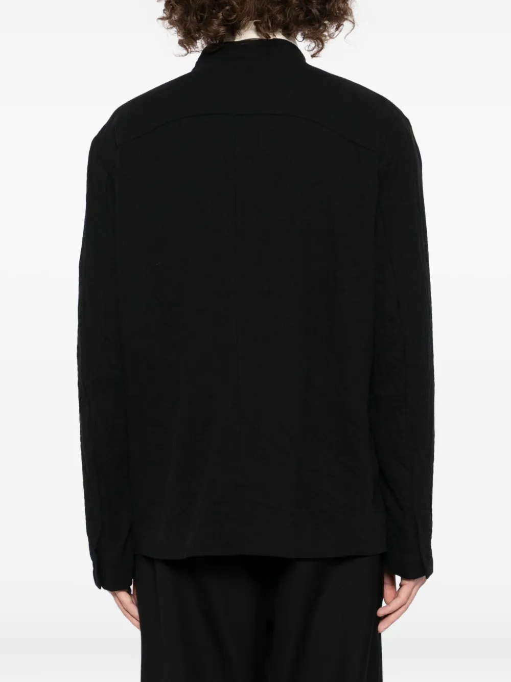 Forme D'expression Katoenen shirtjack Zwart