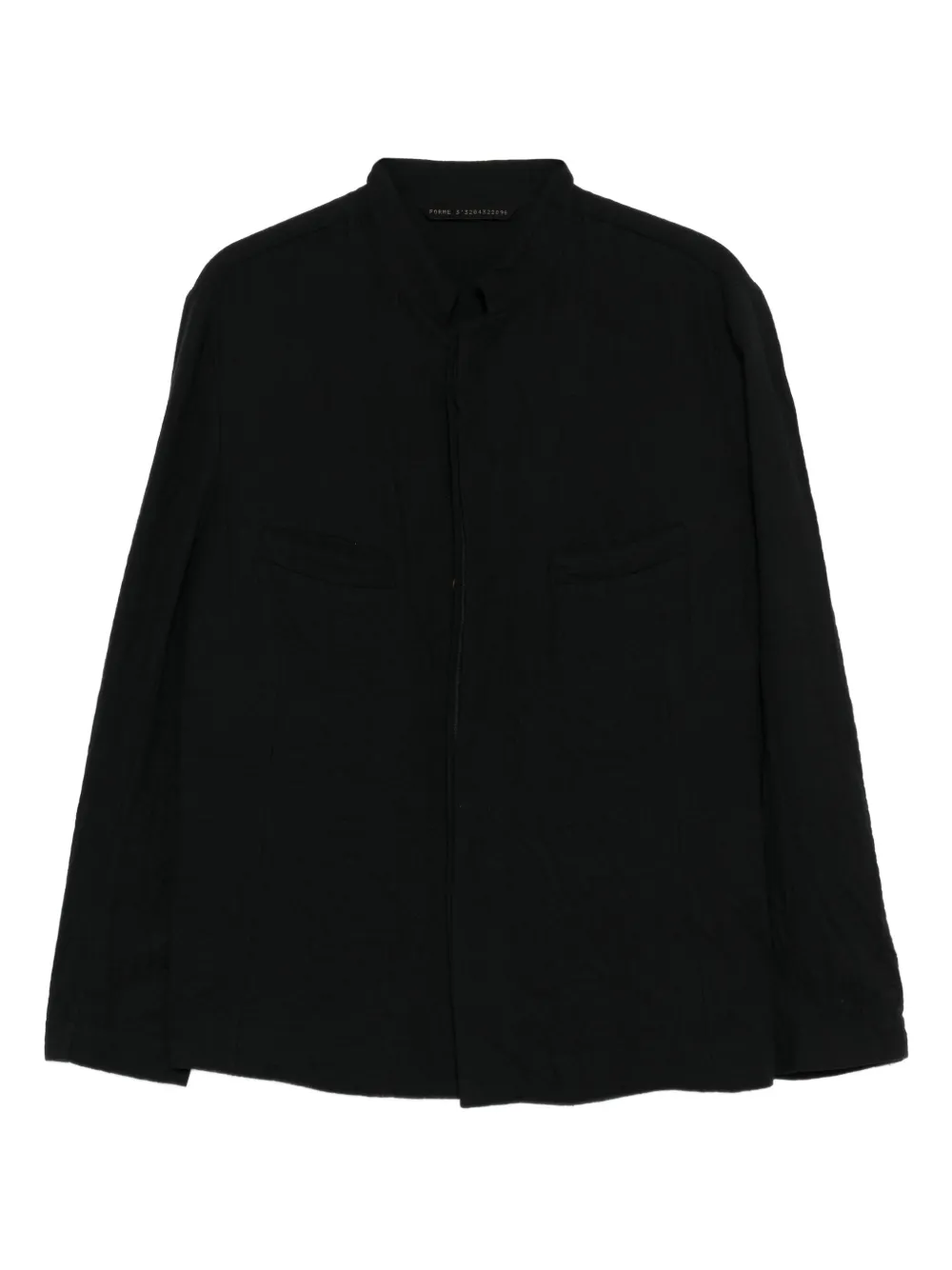 Forme D'expression surchemise en coton | noir | Image 1