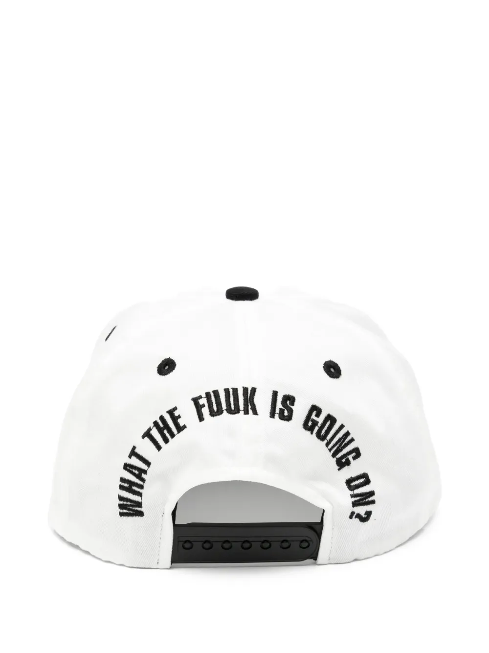 SAINT MXXXXXX Pet met geborduurd logo - Wit