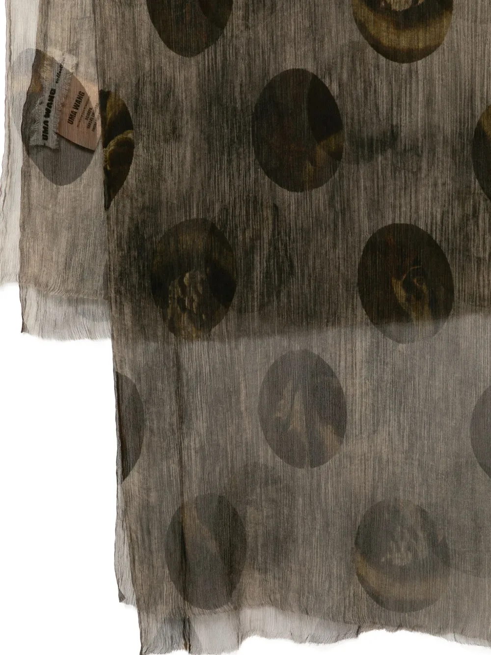 Uma Wang Emisfero Scarf In Green