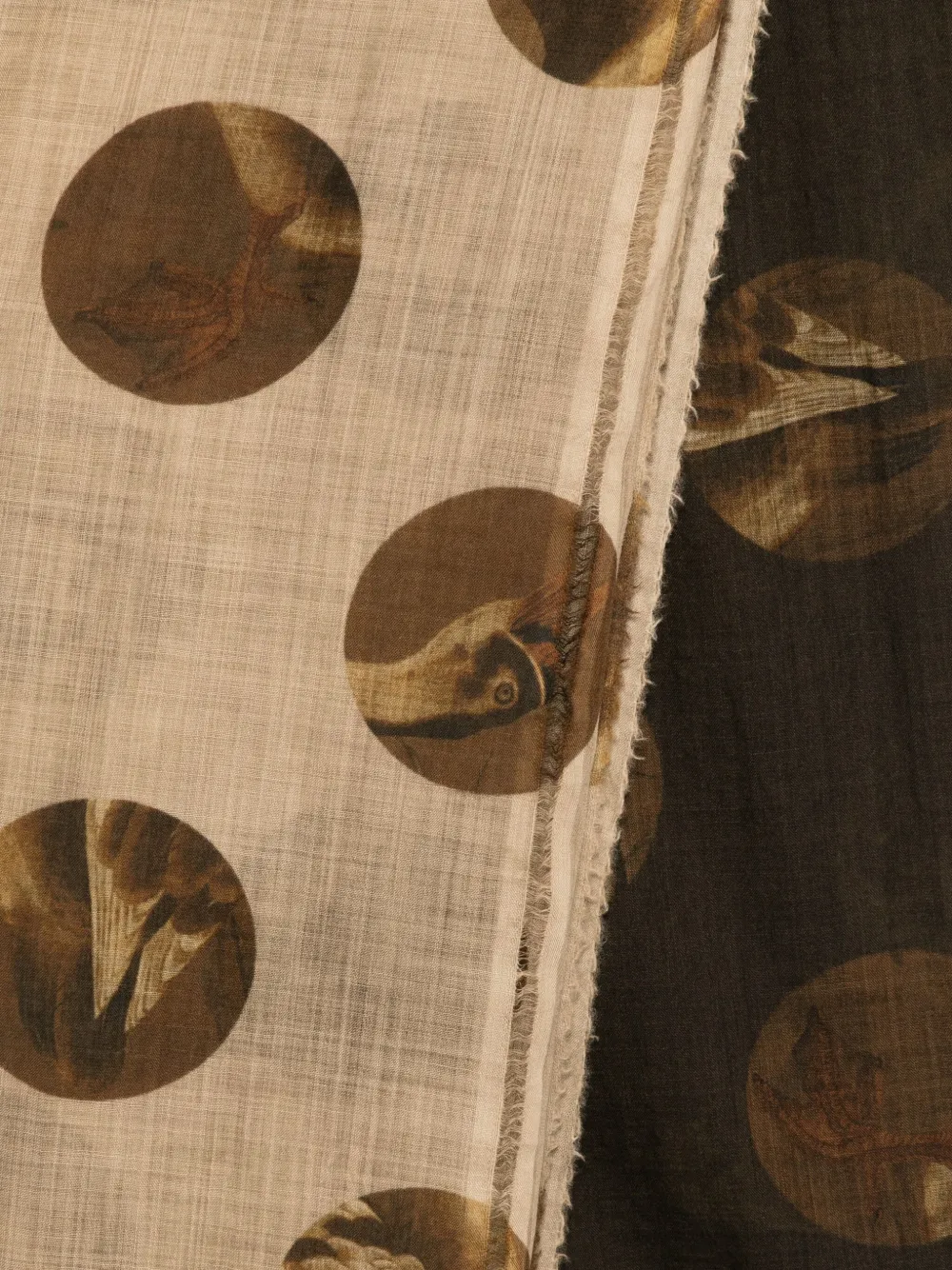 Uma Wang Osteria Scarf In Brown