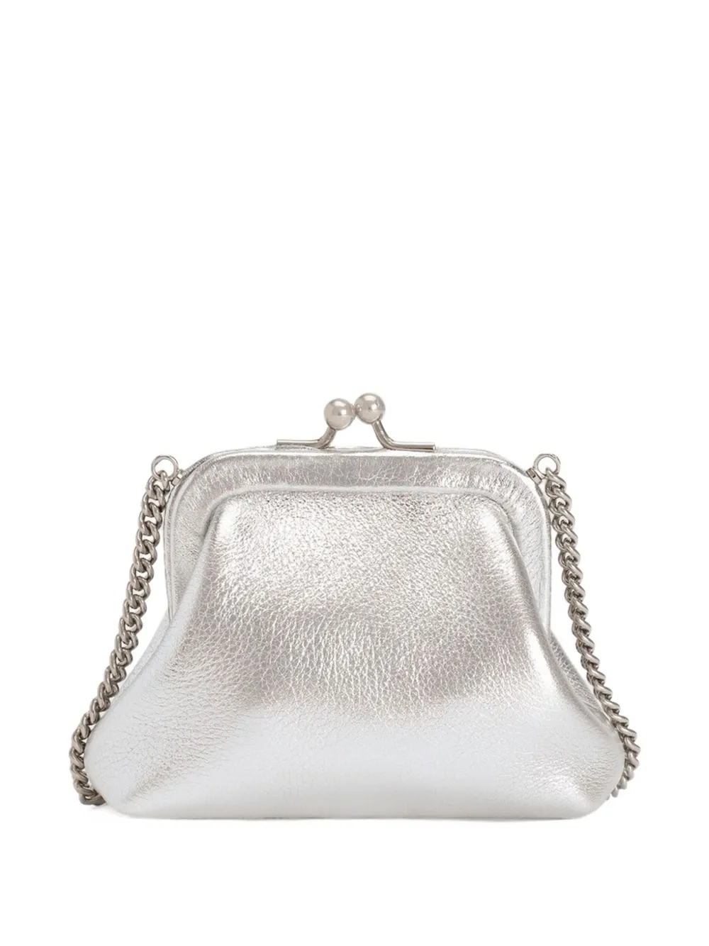 Dolce & Gabbana Kids Flower kalfsleren tas - Zilver