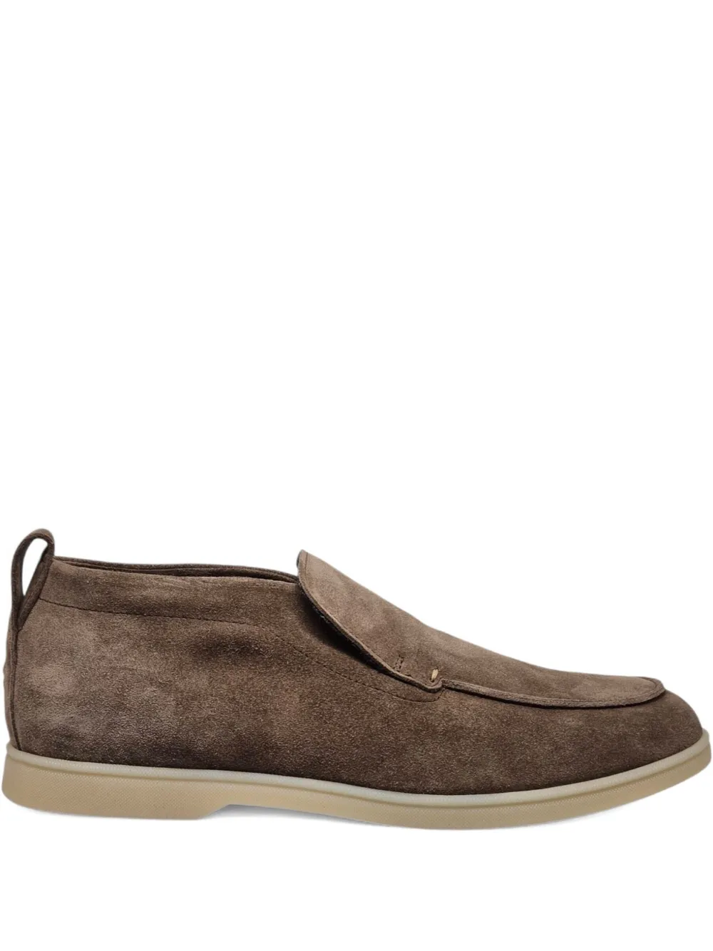 Henderson Baracco Loafers met treklus Bruin