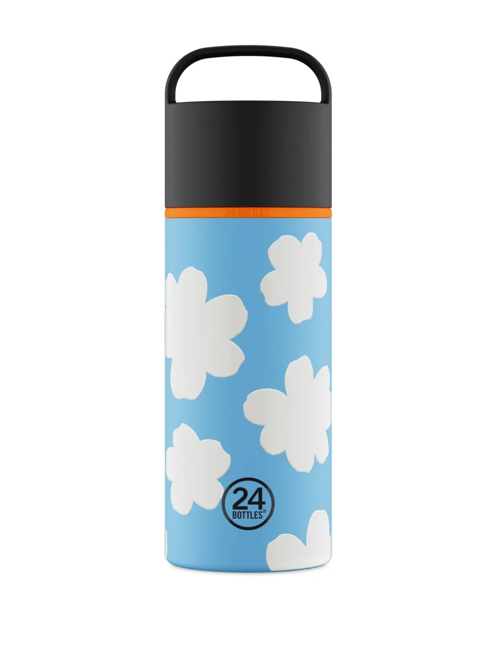 24bottles gourde à fleurs (730 ml) | bleu | Image 1
