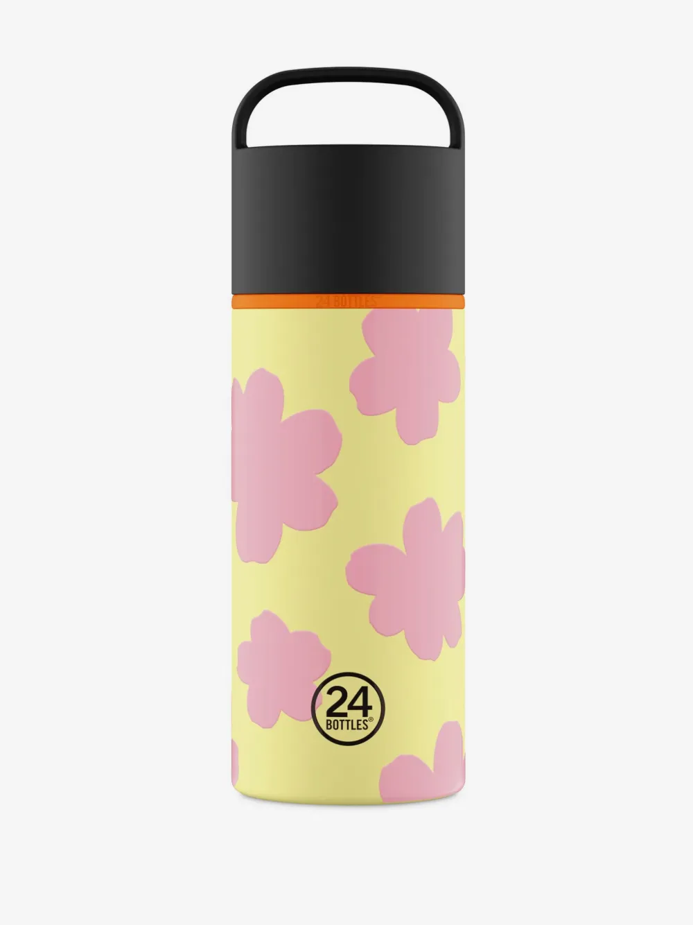 24bottles Spin floral-print bottle | Yellow | Image 1